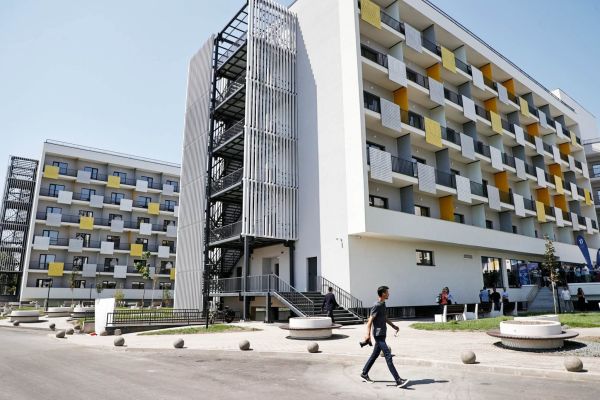Cel mai mare cămin studenţesc din România, inaugurat la Timişoara